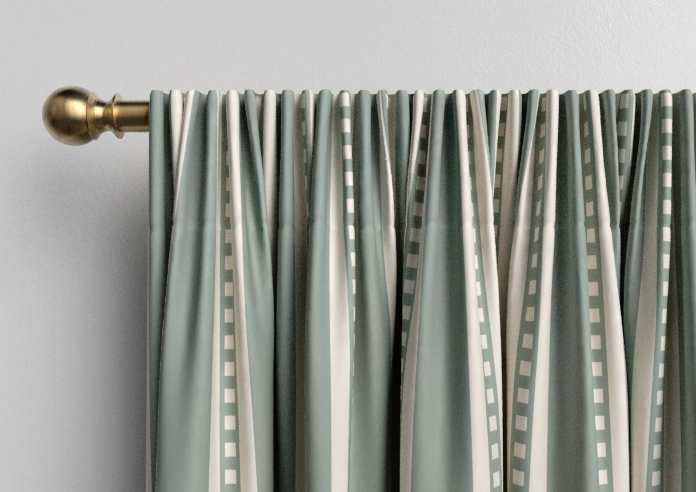 The British Stripe Co. Edgar, Polzeath No.1 - Made to Measure Curtains - Image 9